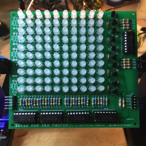 10x10 RGB LED Matrix